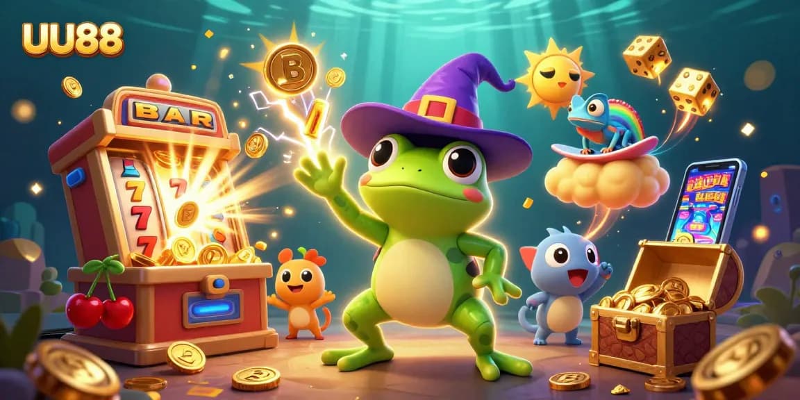 Engage in thrilling gameplay at UU88 with vibrant 3D characters and exciting game elements.