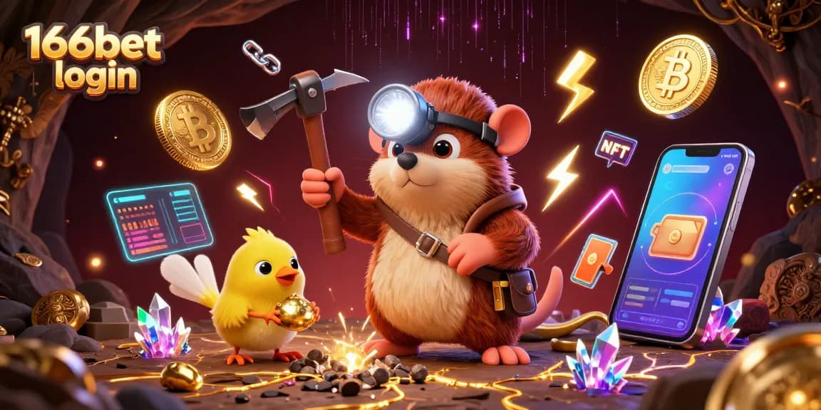Join the adventure with 166bet login as the mole and canary uncover hidden treasures in a vibrant casino setting.