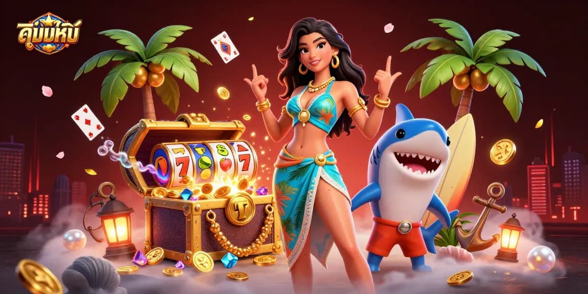 Immerse in ดูหนังใหม่ with thrilling slot adventure, featuring vibrant casino elements.