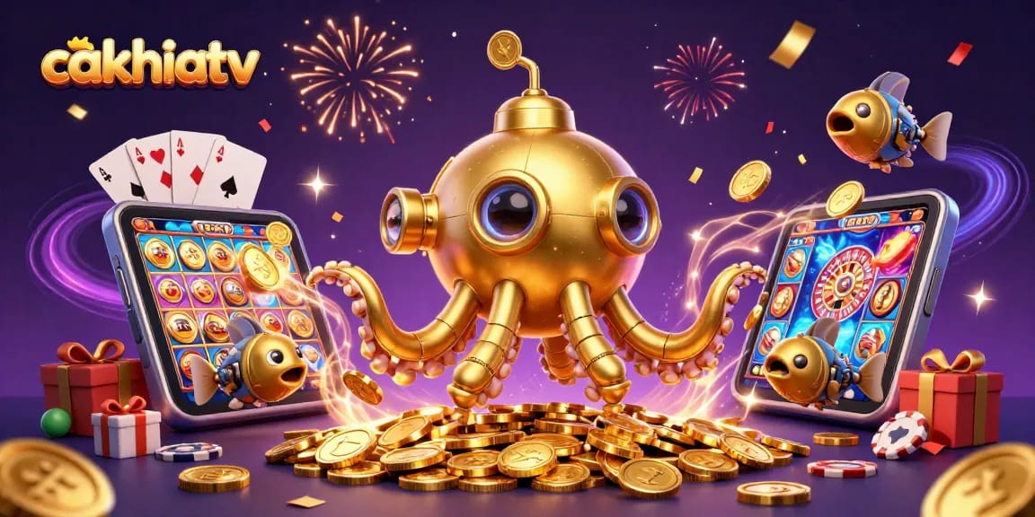 Experience thrilling gaming action on cakhiatv with vibrant slot games and spectacular winnings.