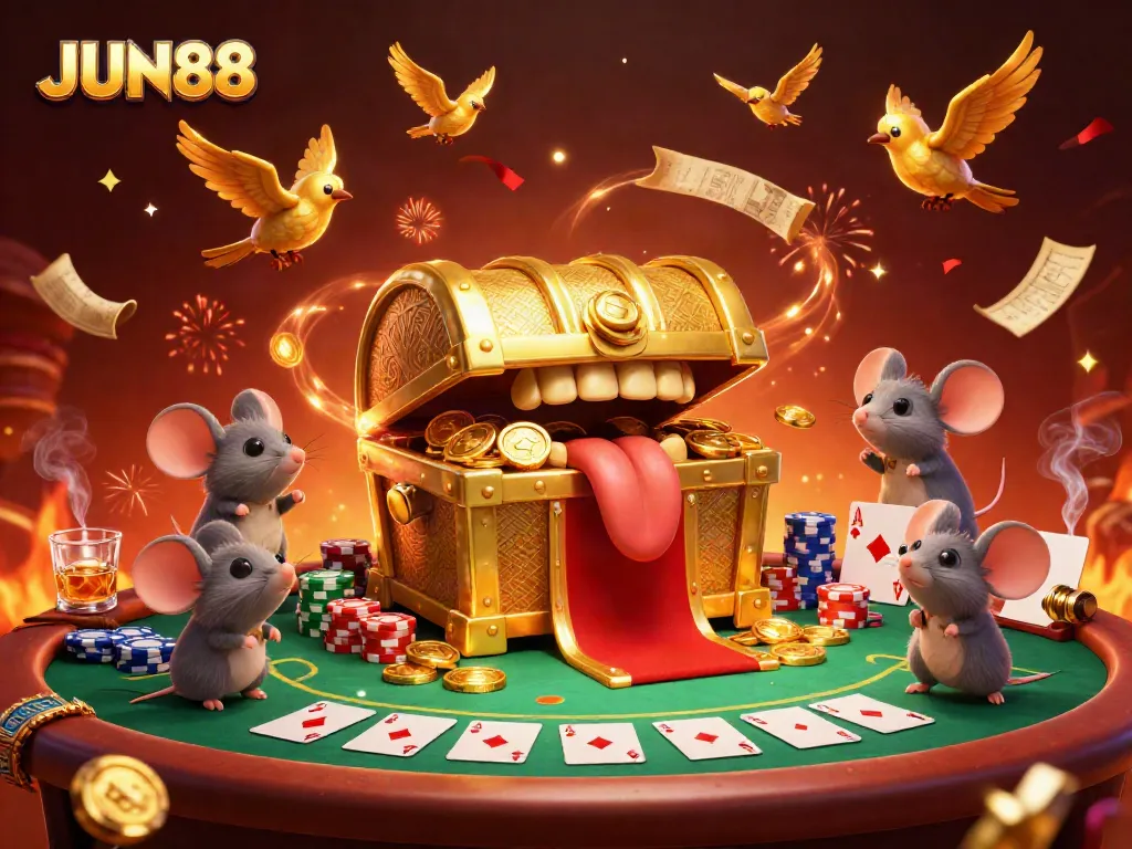 Experience thrilling casino adventures with JUN88's interactive online gaming experience.