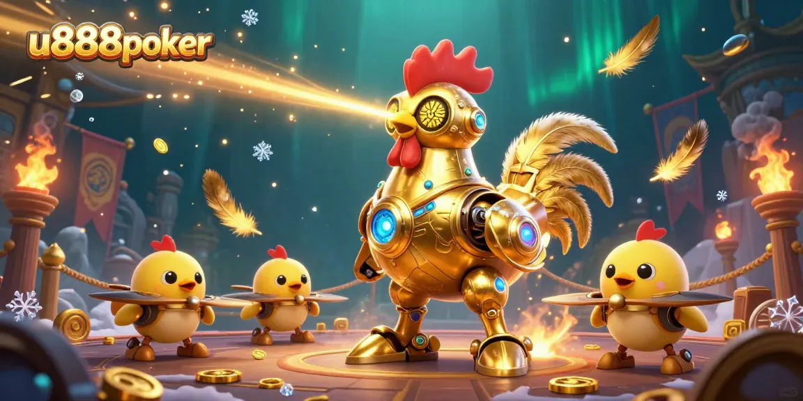 Join u888poker for explosive fun in a vibrant casino-themed adventure!