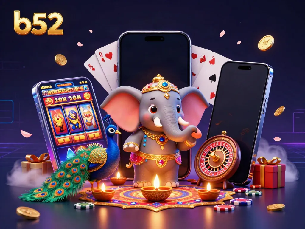 Experience thrilling gameplay with b52 in a vibrant digital casino atmosphere featuring dynamic characters and game elements.