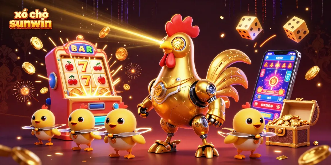 Experience the excitement of xổ số sunwin with dynamic characters and vibrant casino elements.