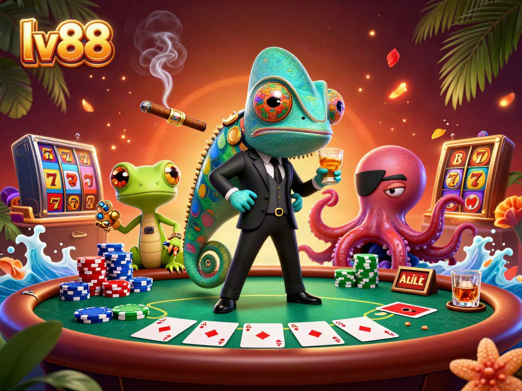 Experience thrilling gameplay at lv88 with exciting poker action and vibrant characters.