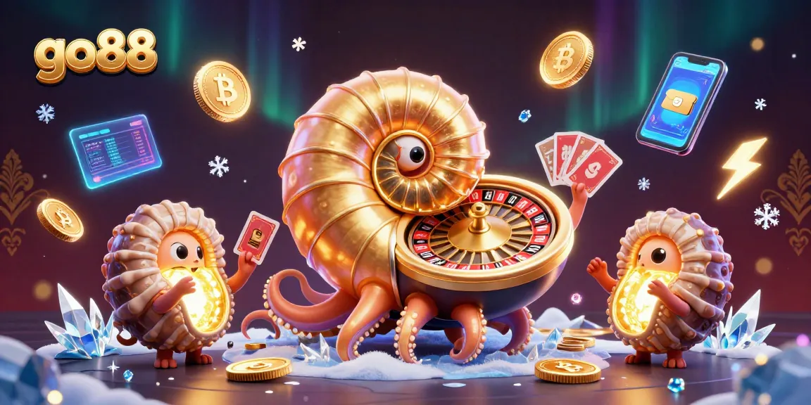 Play exciting games at go88 while exploring a dazzling 3D casino scene filled with vibrant elements.